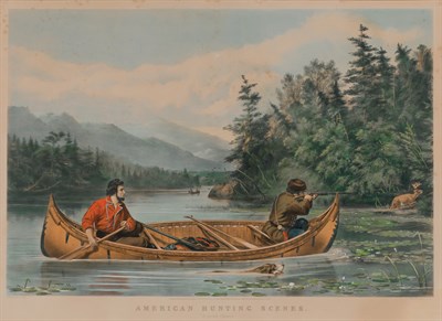 Lot 123 - Currier & Ives, publishers AMERICAN HUNTING...