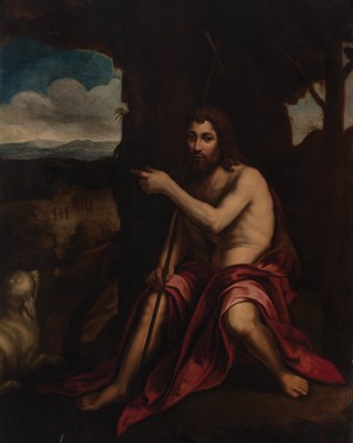 Lot 35 - Manner of Pietro Testa Saint John the Baptist...