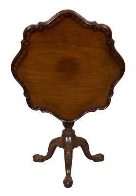 Lot 274 - George II Mahogany Tilt-Top Tripod Table The...