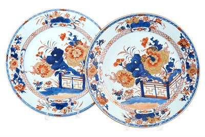 Lot 380 - Assembled Pair of Chinese Export Imari and...