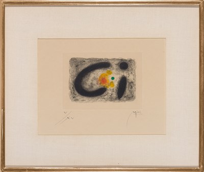 Lot 148 - Joan Miró FUSÉES (D. 250) Color aquatint, with...