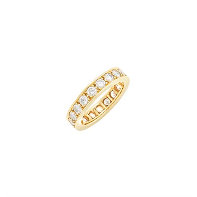 Lot 599 - Gold and Diamond Band Ring, Gubelin