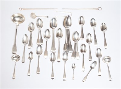 Lot 347 - Group of English Sterling Silver Serving...