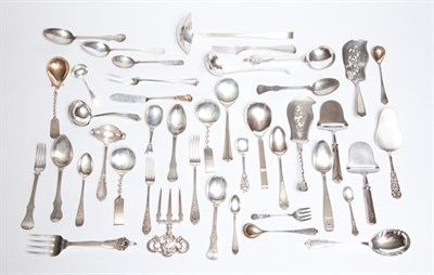 Lot 348 - Group of Continental Silver Flatware...
