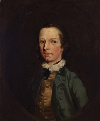 Lot 79 - Circle of Richard Wilson Portrait of a Boy Oil...