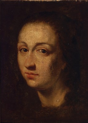 Lot 13 - Bolognese School 17th Century Study of a Head...