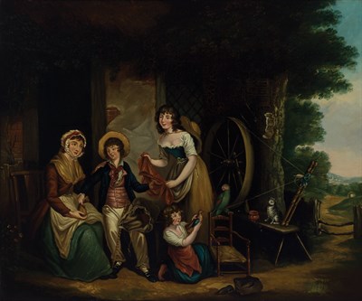 Lot 77 - Manner of George Morland The Midshipman's...