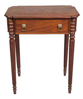 Lot 267 - Two Federal Mahogany Work Tables Early 19th...