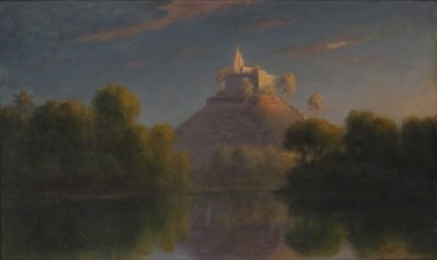 Lot 84 - Alexander Scott British, 1852- 1925 Landscape...