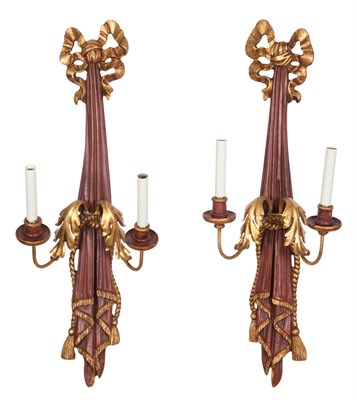 Lot 159 - Pair of Italian Neoclassical Style Painted and...