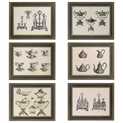 Lot 170 - Artist Unknown [SILVER OBJECTS] Six...