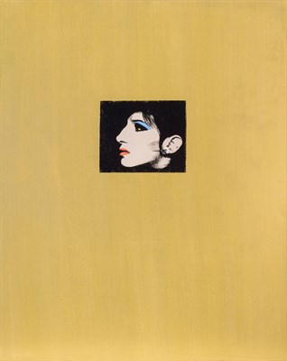 Lot 153 - Deborah Kass American, b. 1952 Gold Barbra...
