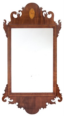 Lot 137 - Federal Inlaid Mahogany Mirror Early 19th...