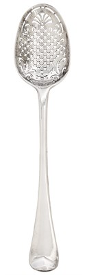 Lot 202 - George II Sterling Silver Pierced Stuffing...