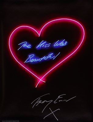 Lot 7 - Tracey Emin British, b. 1963 The Kiss was...