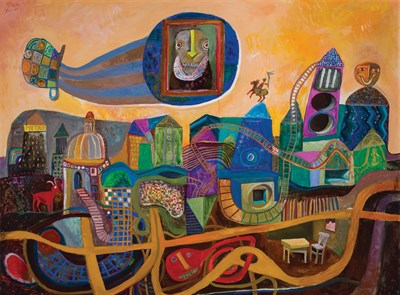Lot 103 - Juan Romero Spanish, 1932-1996 Un Soir Chez...