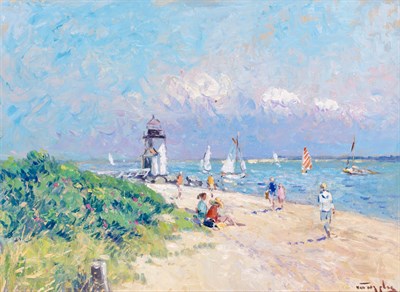 Lot 84 - Niek van der Plas Dutch, b. 1964 Brant Point...
