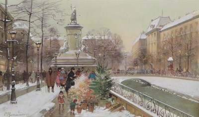 Lot 71 - Paul Renard French, 1941-1997 Paris Street...