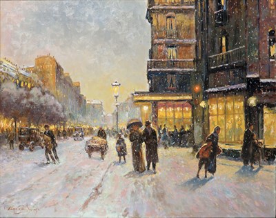 Lot 32 - Pierre Guillaume Dutch, b. 1954 Winter in...