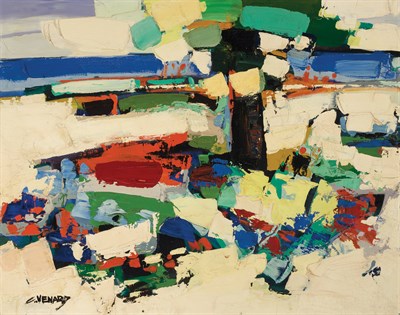 Lot 98 - Claude Venard French, 1913-1999 Sanary s/Mer,...