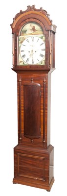 Lot 283 - Scottish Victorian Mahogany Tall Case Clock...