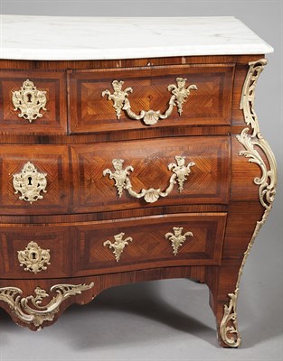 Lot 333 - Régence Style Gilt-Metal Mounted Kingwood and...