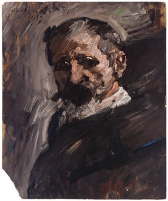 Lot 10 - Lovis Corinth German, 1858-1925 Portrait of a...