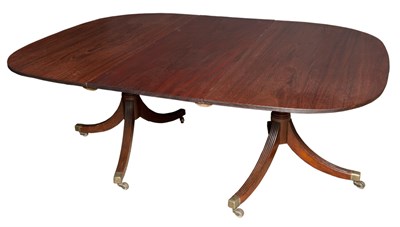 Lot 234 - George III Style Mahogany Double-Pedestal...