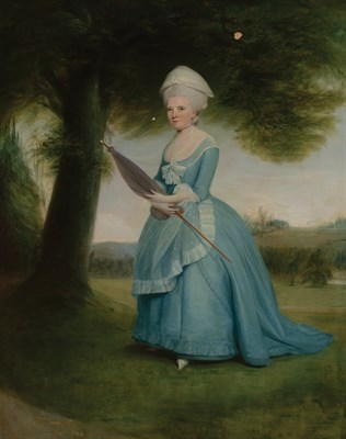 Lot 64 - English School 18th/19th Century A Lady in...