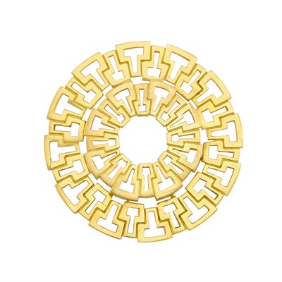 Lot 626 - Gold Pendant-Brooch, Tiffany & Co.