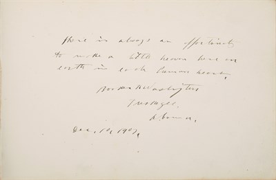Lot 30 - WASHINGTON, BOOKER T. Friendship album...