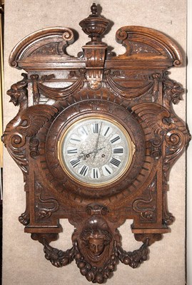 Lot 149 - American Renaissance Style Carved Oak Wall...