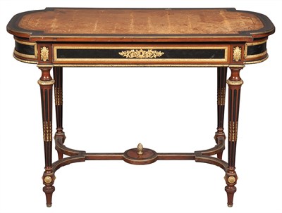 Lot 464 - Napoleon III Gilt-Bronze-Mounted Mahogany and...