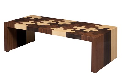 Lot 263 - Custom Made Puzzle Piece Specimen Hardwoods...