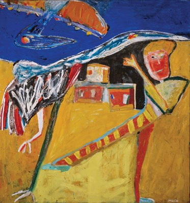 Lot 110 - George McNeil American, 1908-1995 Shaman and...