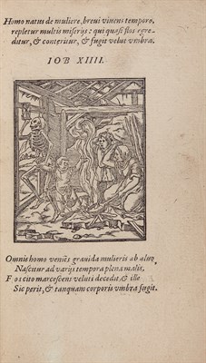 Lot 157 - [DANCE OF DEATH] Imagines mortis. His...
