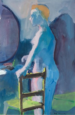 Lot 1114 - Paul Wonner American, 1920-2008 The Model...