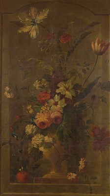 Lot 4 - Belgian School 18th/19th Century Floral Still...