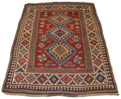 Lot 577 - Kazak Rug Southwest Caucasus, late 19th...