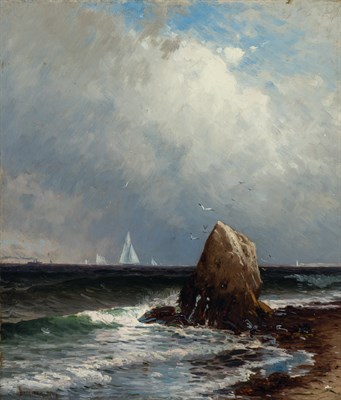 Lot 54 - Alfred Thompson Bricher American, 1837-1908...