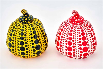 Lot 44 - Yayoi Kusama Japanese, b. 1929 Pumpkins (pair),...