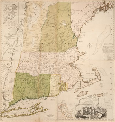Lot 52 - JEFFERYS, THOMAS & MEAD, BRADDOCK A Map of the...
