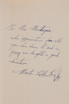 Lot 39 - KING, Jr., MARTIN LUTHER Why We Can't Wait....