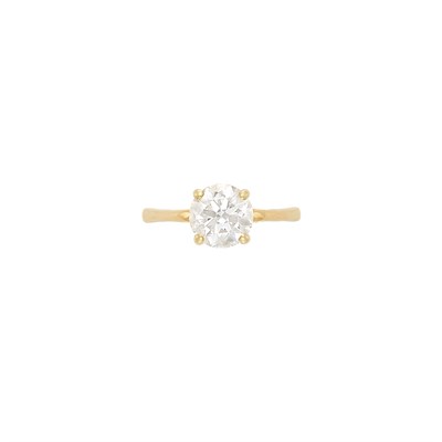 Lot 278 - Gold and Diamond Ring