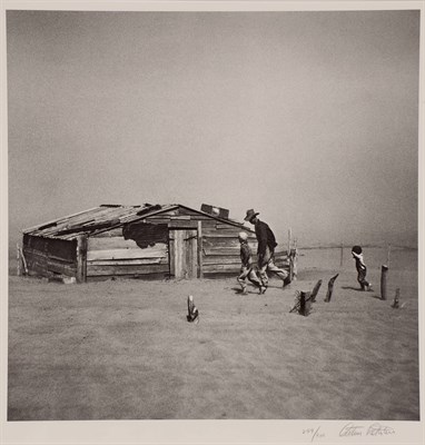 Lot 107 - ROTHSTEIN, ARTHUR (1915-1985) Dust storm,...