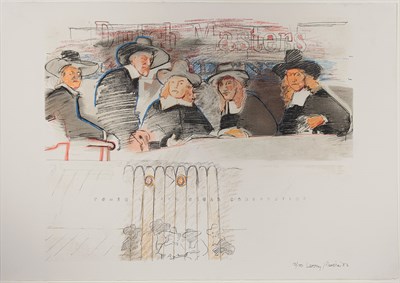 Lot 203 - Larry Rivers (1923-2002) DUTCH MASTERS Color...