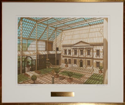 Lot 114 - Richard Haas ENGELHARD COURTYARD, METROPOLITAN...