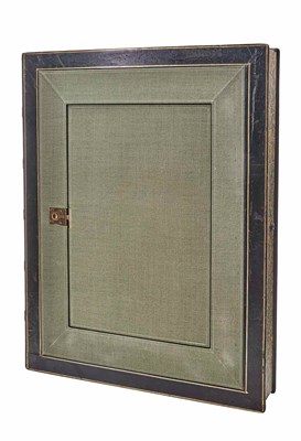 Lot 143 - English Gilt-Tooled Morocco Leather Book-Form...