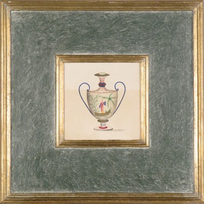 Lot 105 - English School 19th Century Vases: A Pair...