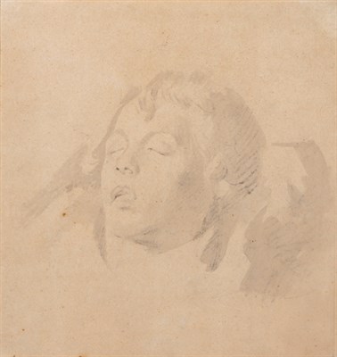 Lot 66 - Attributed to Edward Francis Burney Study of a...